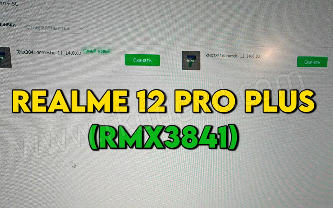 Realme 12 Pro Plus(RMX3841) Flash File Download