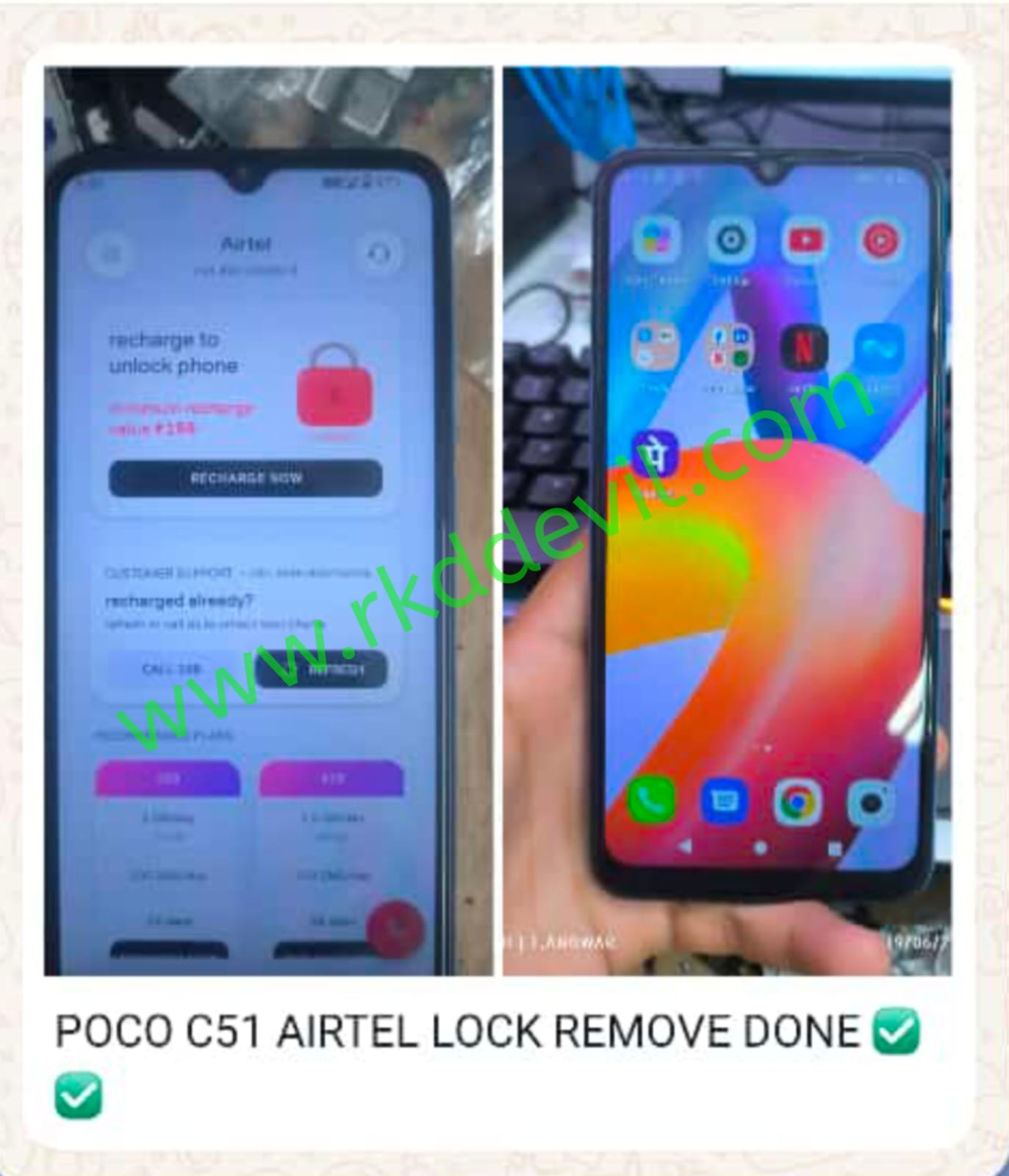Poco C51 Airtel Sim Lock to Normal Device 100% Tested Flash File Download